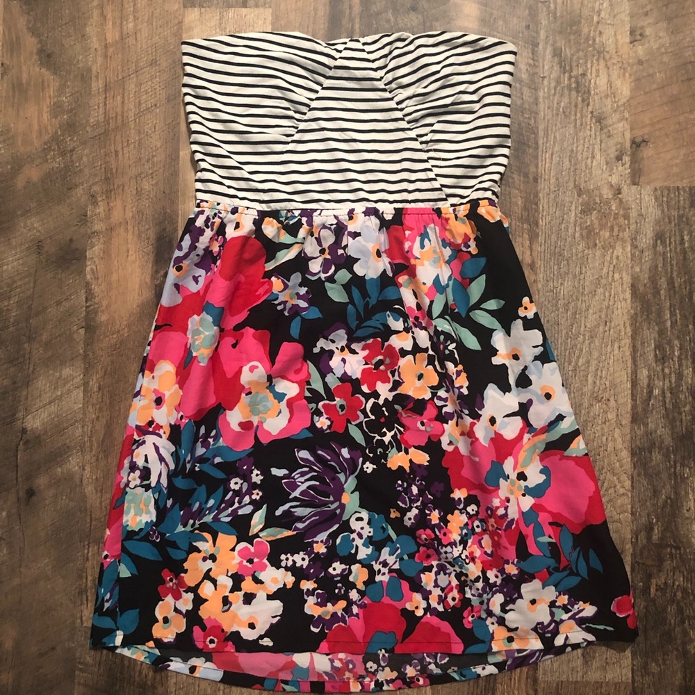 Strapless Swimsuit Cover Up/Summer Dress.